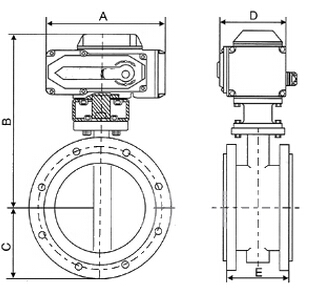 進(jìn)口電動(dòng)法蘭軟密封蝶閥結(jié)構(gòu)圖.jpg