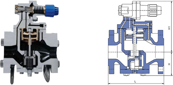 進(jìn)口高靈敏度蒸汽減壓閥結(jié)構(gòu)圖.jpg