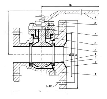 進(jìn)口襯氟放料球閥結(jié)構(gòu)圖.jpg